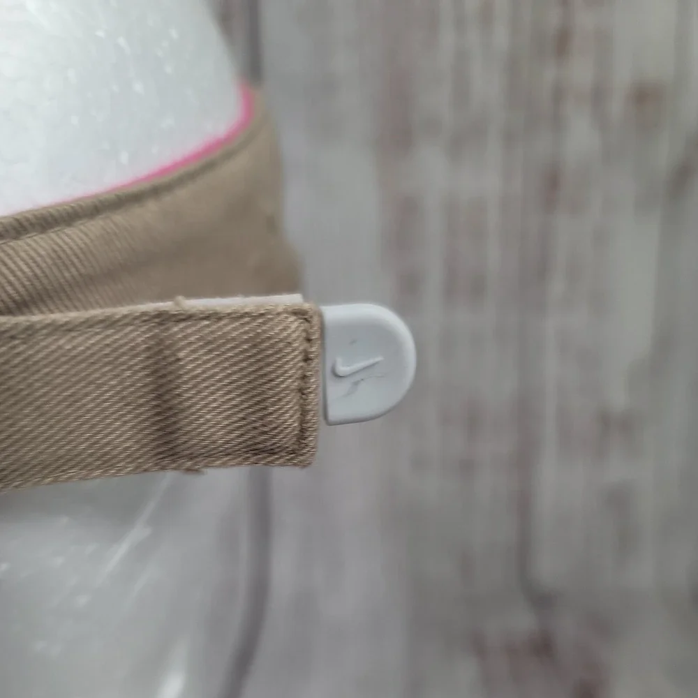 Georgia Bulldogs NCAA Football Nike Team Pink Beige‎ Adjustable Strap Visor